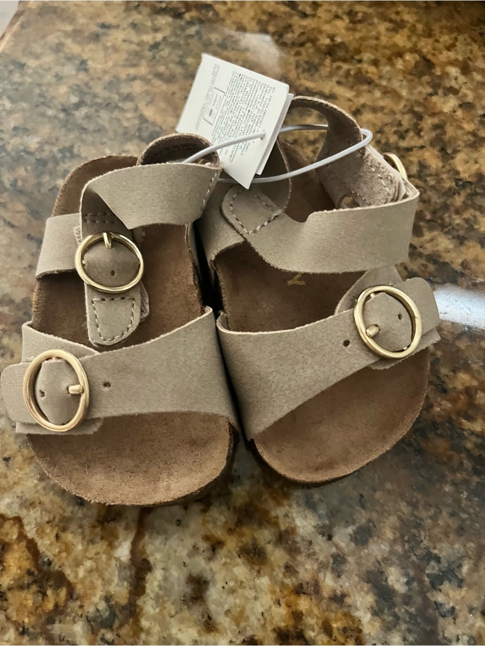 Brand New with tags Old Navy Baby Double Strap Sandals Size 0-3 months
